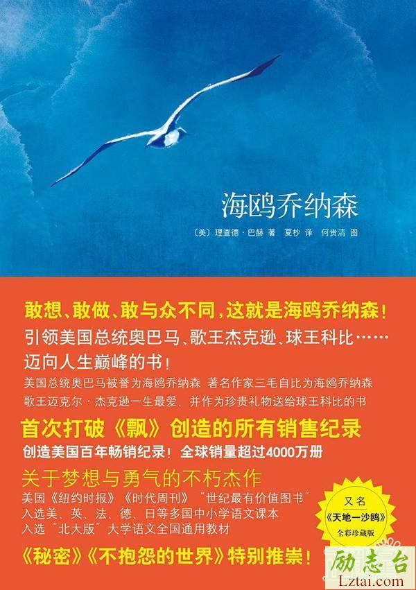 海鸥乔纳森读后感精选范文欣赏