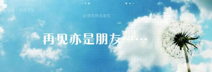 再见亦是朋友歌词